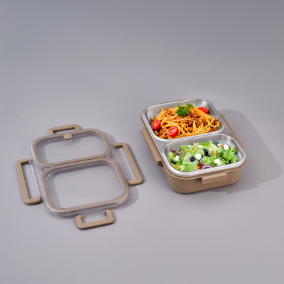 Aryıldız Bento Lunch Box 2 Bölmeli Haki - ARYILDIZ