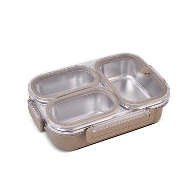 Aryıldız Bento Lunch Box 3 Bölmeli Haki - 2