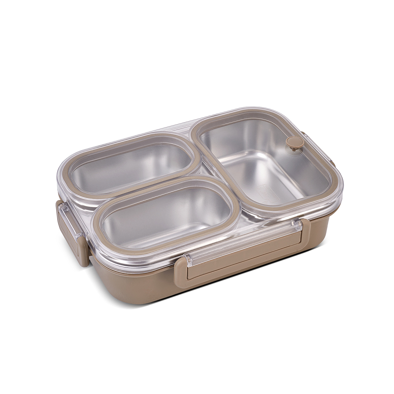 Aryıldız Bento Lunch Box 3 Bölmeli Haki - 2