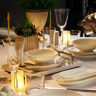 Aryıldız Bilbao 56 Parça 12 Kişilik Yemek Takımı - ARYILDIZ