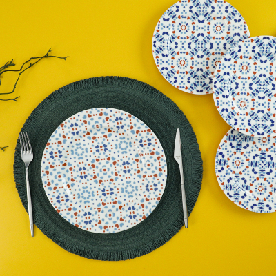 Aryıldız Blue Tile 7 Parça Pasta Seti - ARYILDIZ