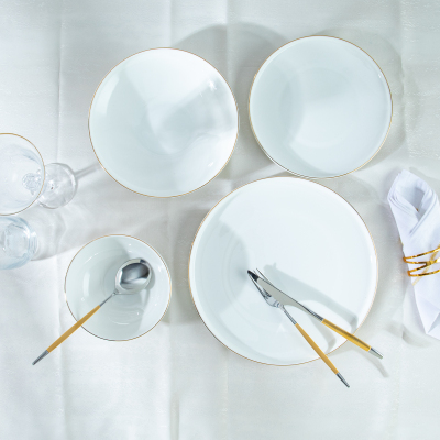 Aryıldız Bone Porselen 24 Parça 6 Kişilik Yemek Takımı - ARYILDIZ