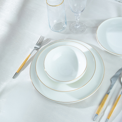 Aryıldız Bone Porselen 24 Parça 6 Kişilik Yemek Takımı - 4