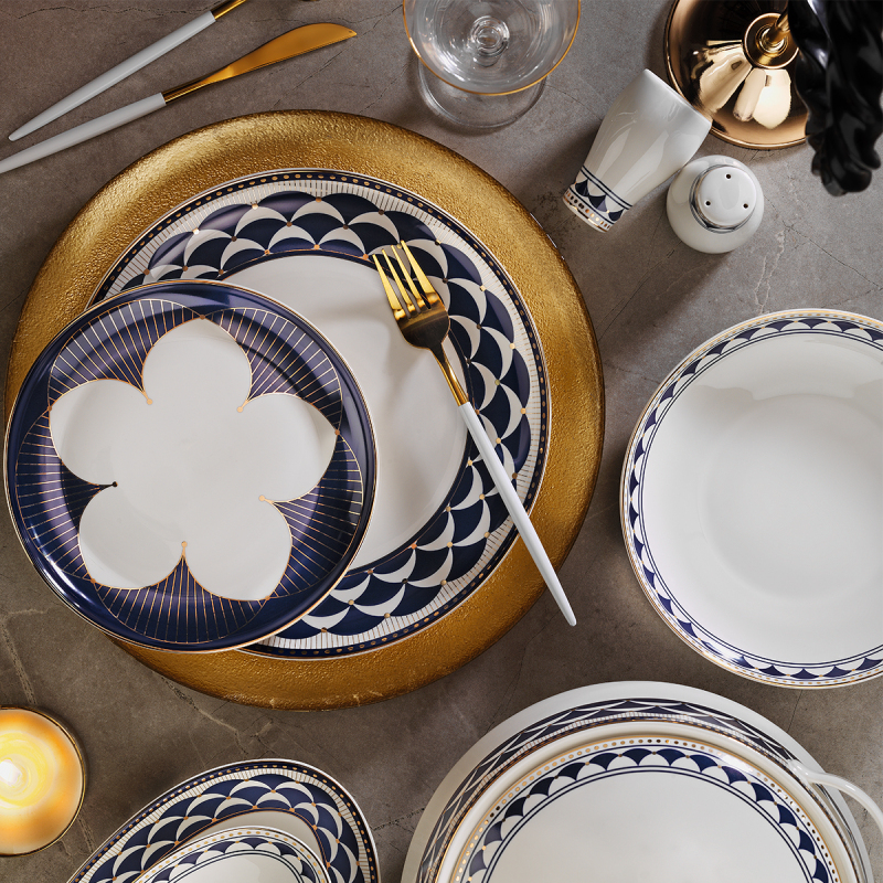 Aryıldız Bone Umbrella Midnight 60 Parça 12 Kişilik Yemek Takımı - 2