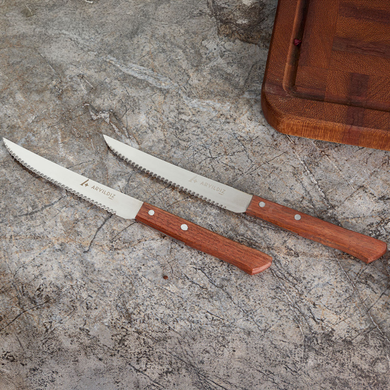 Aryıldız Brezil 2 Parça Steak Bıçak 11 cm - 3