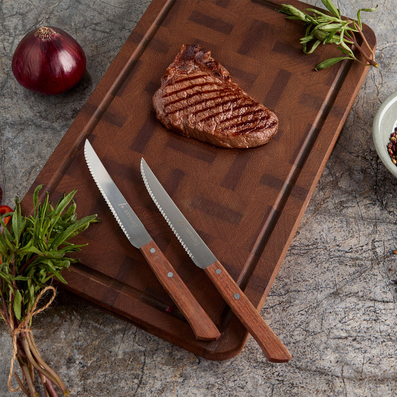 Aryıldız Brezil 2 Parça Steak Bıçak 11 cm | Gallery Crystal