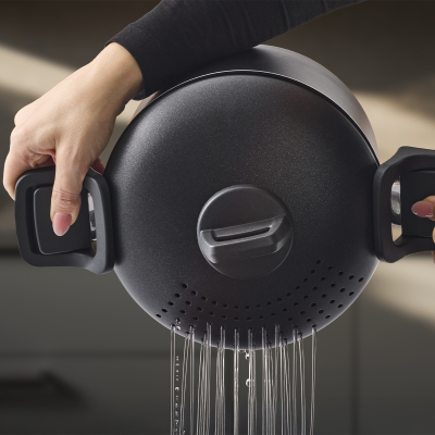 Aryıldız Bronx Makarna Tenceresi 20 cm Siyah - 3