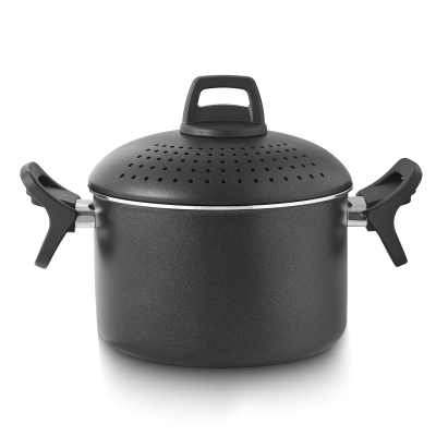 Aryıldız Bronx Makarna Tenceresi 20 cm Siyah - 4