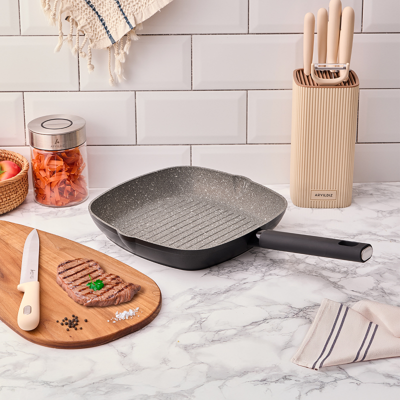 Aryıldız Caja Grill Tava 28 cm - 1