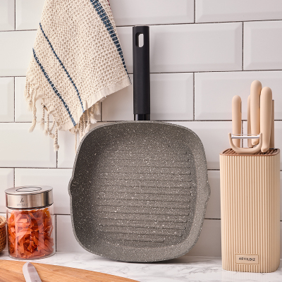 Aryıldız Caja Grill Tava 28 cm - 2