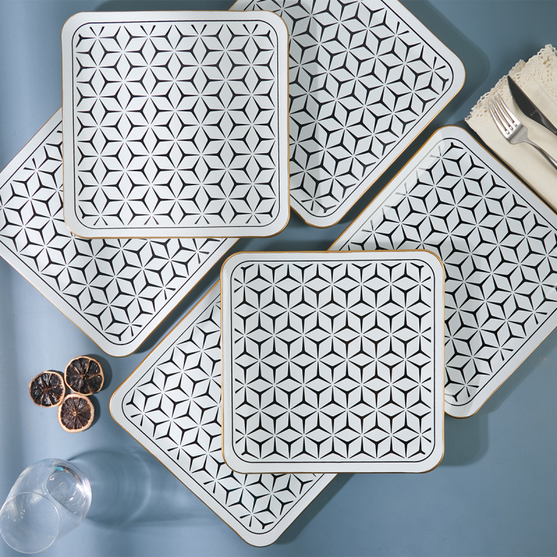 Aryıldız Cam Servis Tabağı 6 Parça - 1