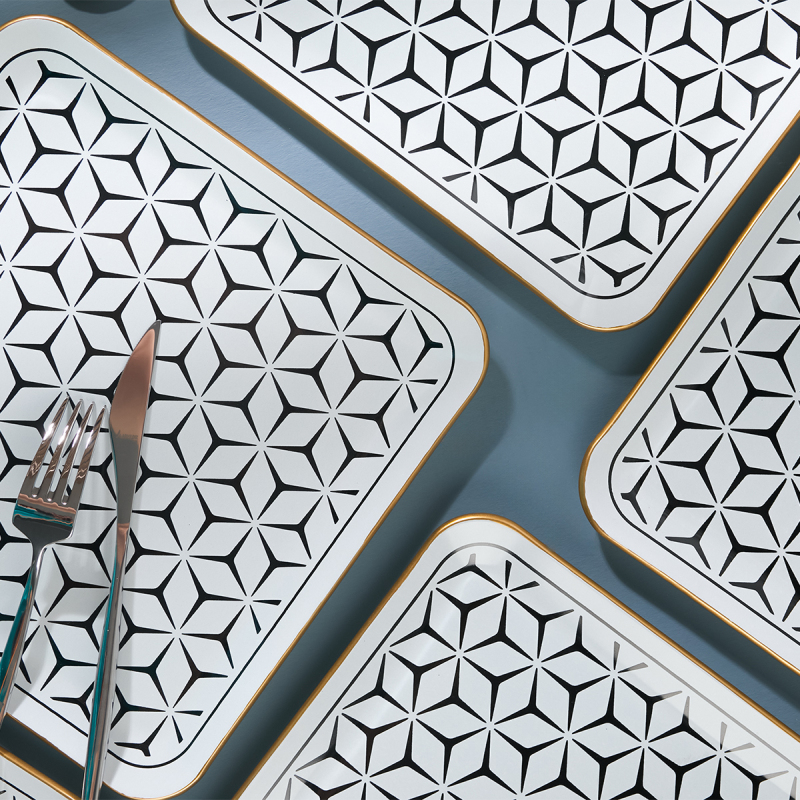 Aryıldız Cam Servis Tabağı 6 Parça - 3