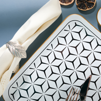 Aryıldız Cam Servis Tabağı 6 Parça - 5