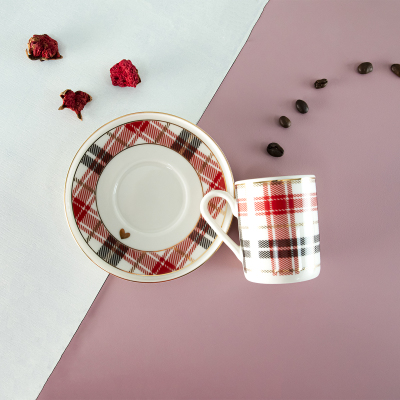 Aryıldız Celebration 4 Parça 2 Kişilik Türk Kahvesi Fincan Takımı - 3