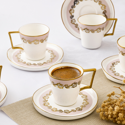 Aryıldız Celestia 12 Parça 6 Kişilik Kahve Fincan Takımı 90 ml - 2