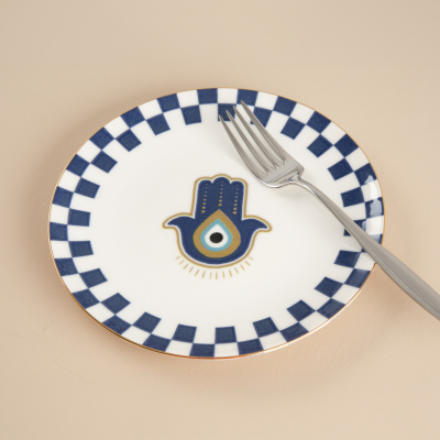 Aryıldız Chance Pasta Tabak Hamsa 21 cm - 2
