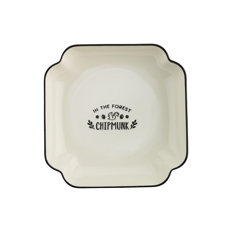 Aryıldız Chipmunk Köşeli Tabak 19 cm - 1