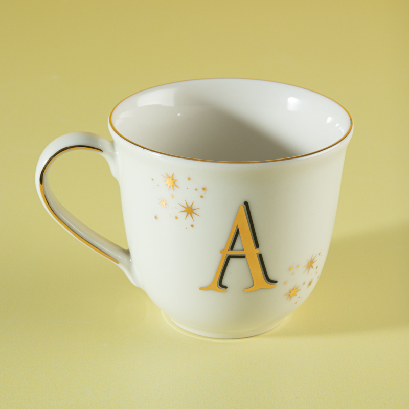Aryıldız Chique Harfli Kupa A 300 ml - 1