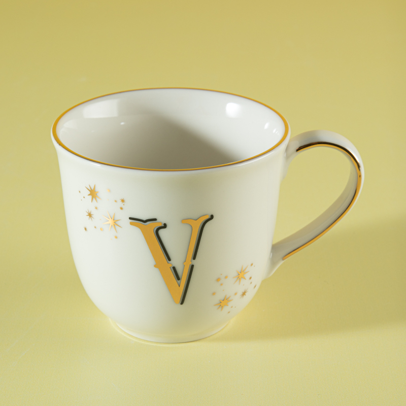 Aryıldız Chique Harfli Kupa V 300 ml - 1