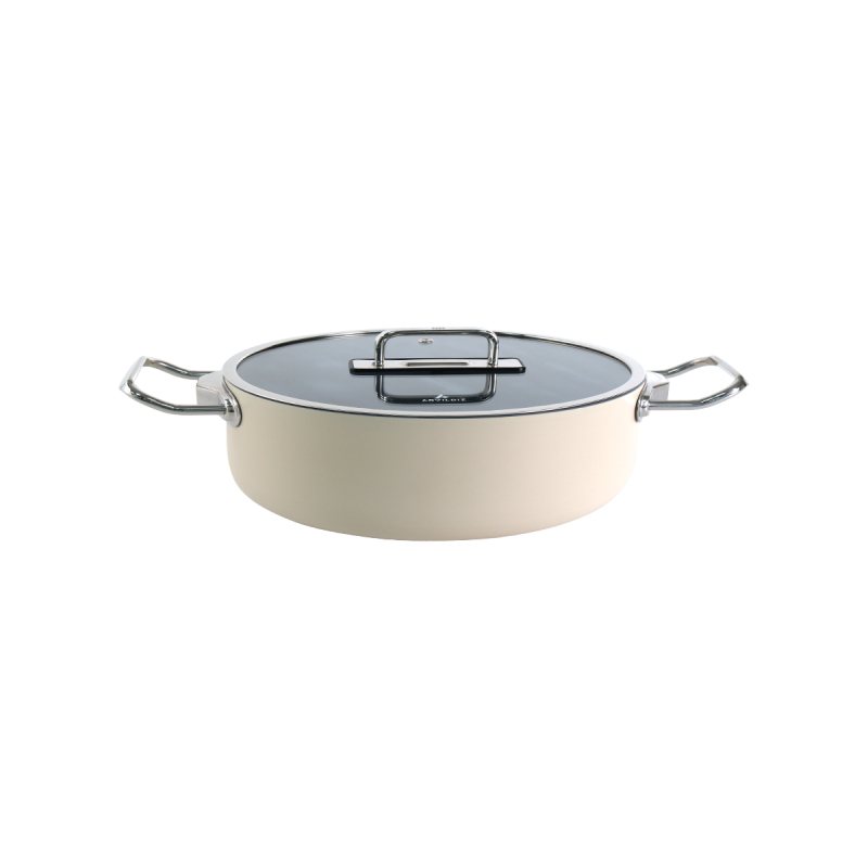 Aryıldız Colombus Crystal Kısa Tencere 28 cm - 2