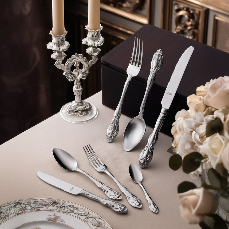 Aryıldız Court 84 Parça 12 Kişilik Çatal Kaşık Bıçak Takımı - 2