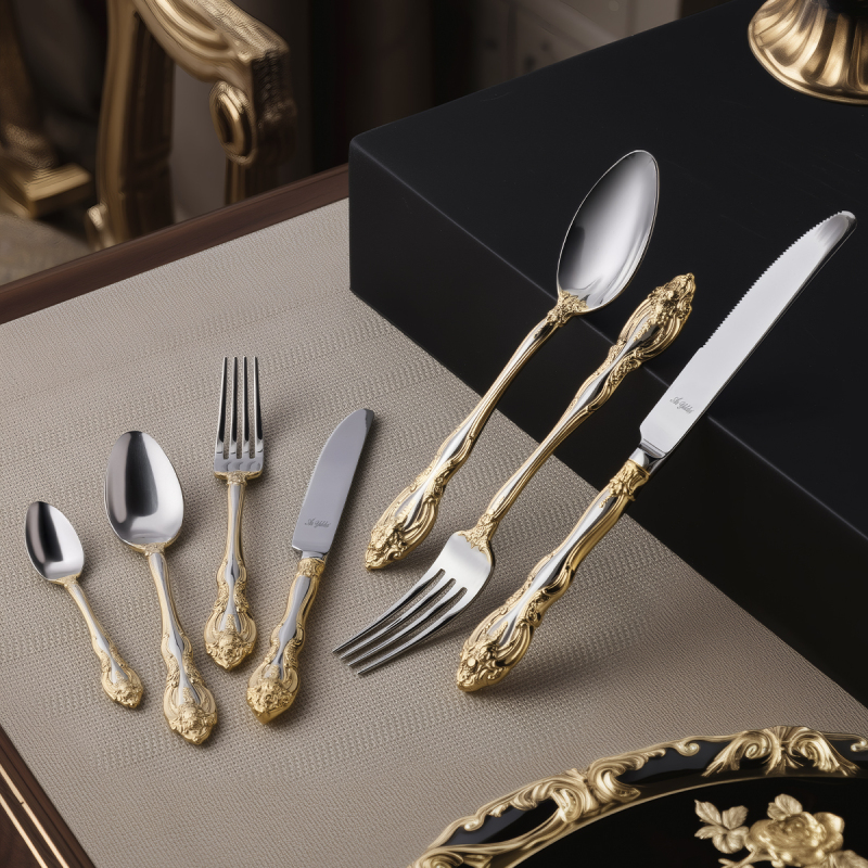 Aryıldız Court Plus 84 Parça 12 Kişilik Çatal Kaşık Bıçak Takımı - 2