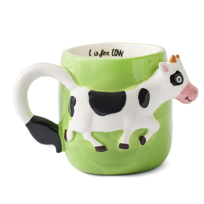 Aryıldız Cozy İnek Figürlü Kupa 500 ml - 2