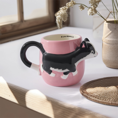 Aryıldız Cozy Kedi Figürlü Kupa 500 ml - ARYILDIZ