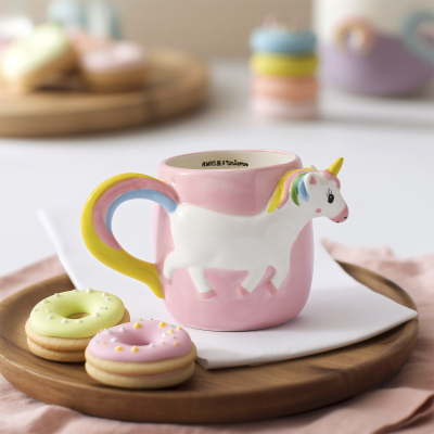 Aryıldız Cozy Unicorn Figürlü Kupa 500 ml - ARYILDIZ