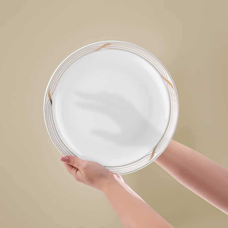 Aryıldız Crystal Provence Gold 56 Parça 12 Kişilik Yemek Takımı - 4