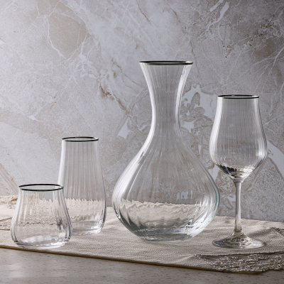 Aryıldız Crystal-x Platin 37 Parça 12 Kişilik Su Seti - ARYILDIZ