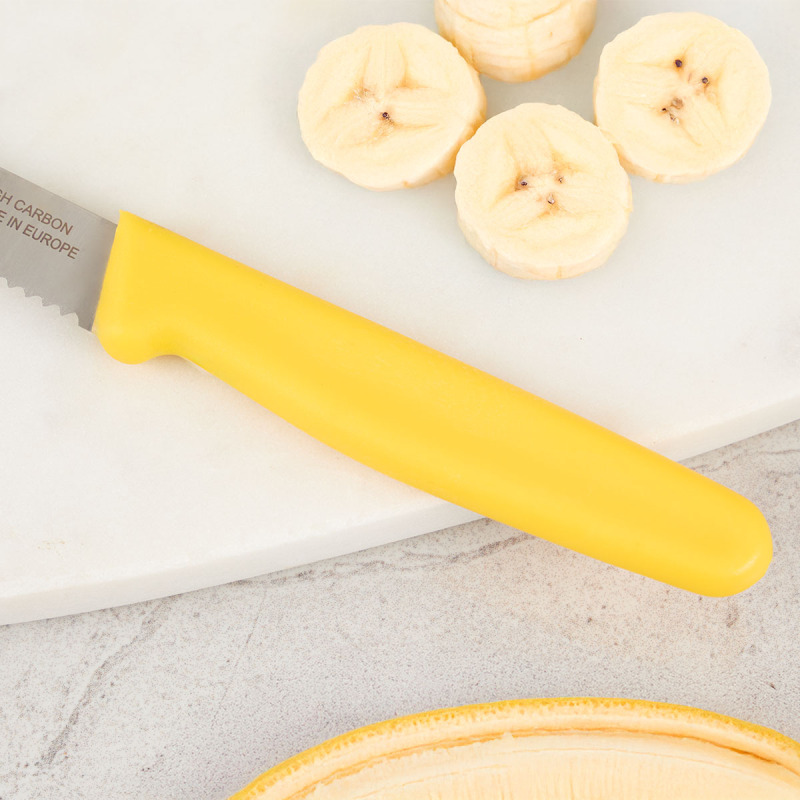 Aryıldız Daily Tırtıklı Meyve Bıçağı Sarı 9 cm - 3