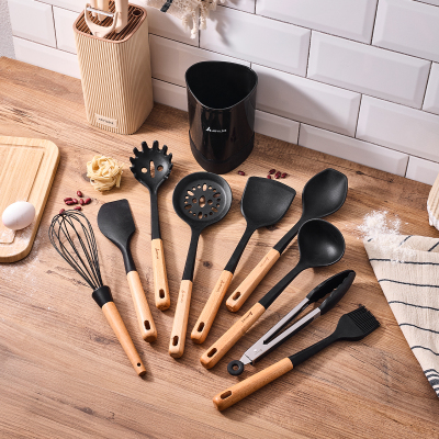 Aryıldız Dailytools 10 Parça Silikon Mutfak Seti Black - 2