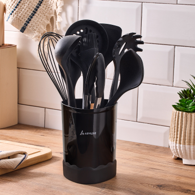 Aryıldız Dailytools 10 Parça Silikon Mutfak Seti Black - ARYILDIZ