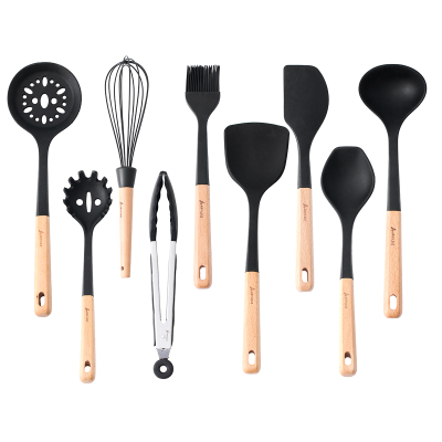 Aryıldız Dailytools 10 Parça Silikon Mutfak Seti Black - 3