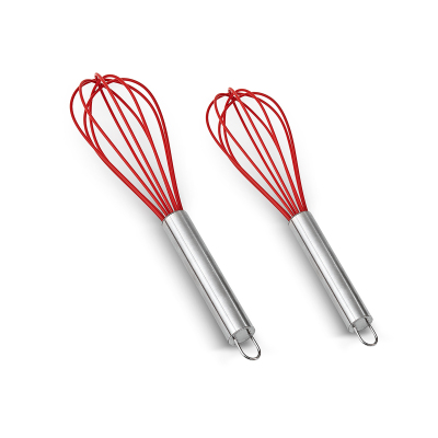 Aryıldız Dailytools 2 Parça Kırmızı Çırpıcı Seti - 2