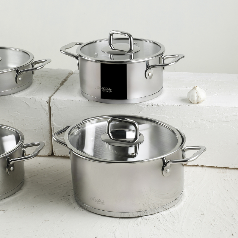 Aryıldız De Luxe 8 Parça Tencere Seti - 5