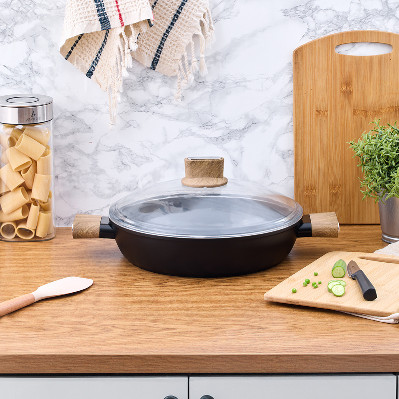 Aryıldız Eco Ceramic Kısa Tencere 30 cm - 1