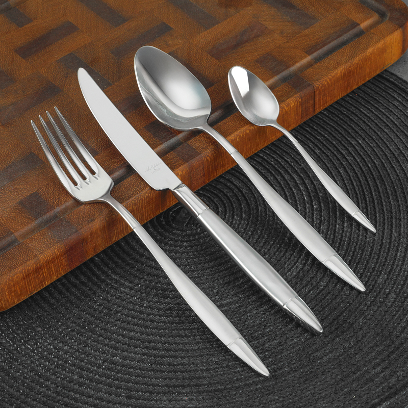 Aryıldız Elegant Prestige 24 Parça 6 Kişilik Çatal Kaşık Bıçak Takımı - 2