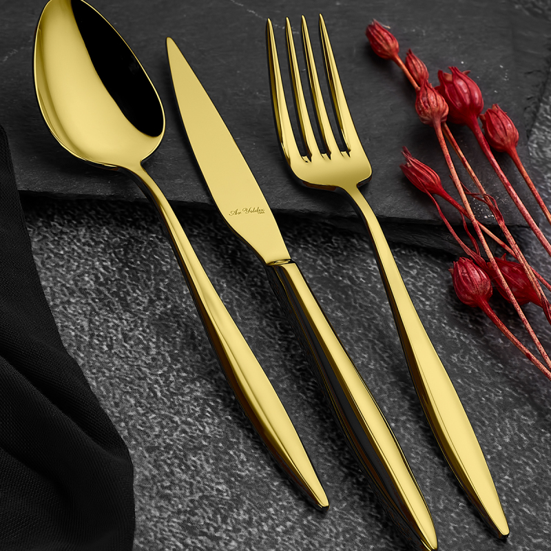 Aryıldız Elegant S Plus 84 Parça 12 Kişilik Çatal Kaşık Bıçak Takımı - 1