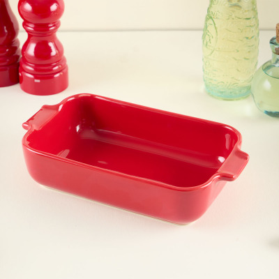 Aryıldız Elissa Dikdörtgen Fırın Kabı Kırmızı 23 cm - 2