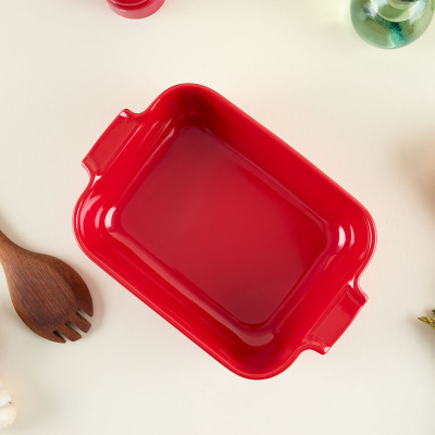 Aryıldız Elissa Dikdörtgen Fırın Kabı Kırmızı 25 cm - 3