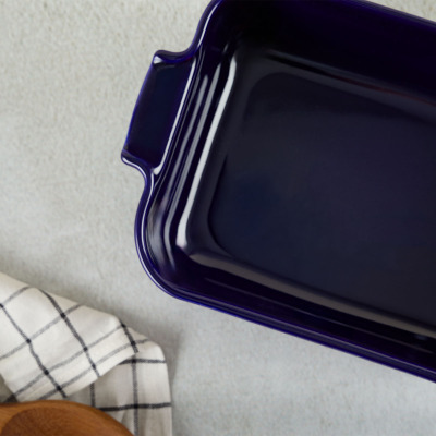 Aryıldız Elissa Dikdörtgen Fırın Kabı Kobalt 25 cm - 4