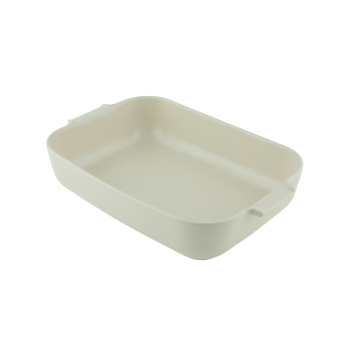 Aryıldız Elissa Dikdörtgen Fırın Kabı Mat Beyaz 36 cm - 6