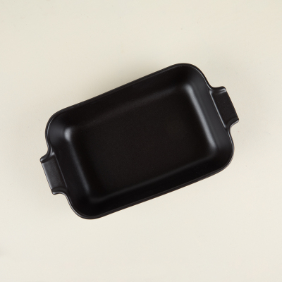 Aryıldız Elissa Dikdörtgen Fırın Kabı Mat Siyah 23 cm - 3