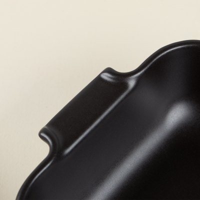 Aryıldız Elissa Dikdörtgen Fırın Kabı Mat Siyah 25 cm - 3