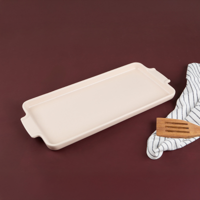 Aryıldız Elissa Fırın Tepsisi Mat Beyaz 41 cm - 2