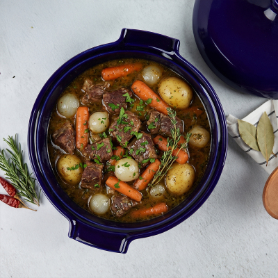 Aryıldız Elissa Kapaklı Karnıyarık Fırın Kabı Kobalt 27 cm - 6