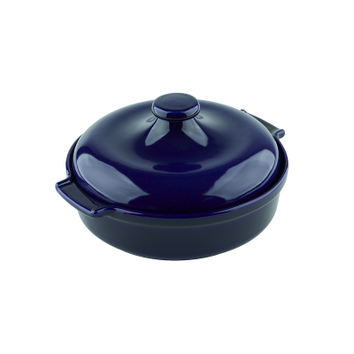 Aryıldız Elissa Kapaklı Karnıyarık Fırın Kabı Kobalt 27 cm - 7