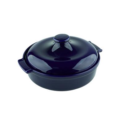 Aryıldız Elissa Kapaklı Karnıyarık Fırın Kabı Kobalt 29 cm - 7